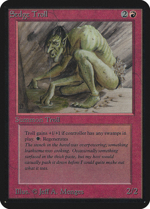 Sedge Troll [Limited Edition Alpha] | Galactic Gamez