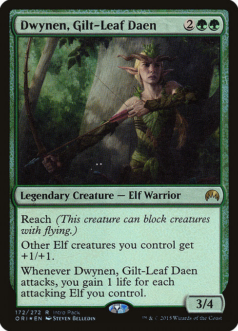Dwynen, Gilt-Leaf Daen [Magic Origins Promos] | Galactic Gamez