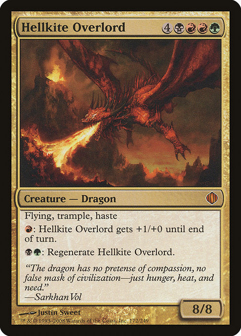 Hellkite Overlord [Shards of Alara] | Galactic Gamez