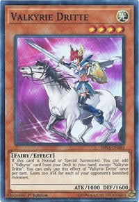 Valkyrie Dritte [SHVA-EN001] Super Rare | Galactic Gamez