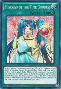 Mischief of the Time Goddess [SHVA-EN007] Secret Rare | Galactic Gamez