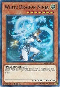 White Dragon Ninja [SHVA-EN024] Super Rare | Galactic Gamez