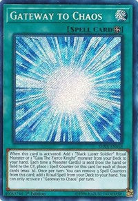 Gateway to Chaos [SHVA-EN058] Secret Rare | Galactic Gamez