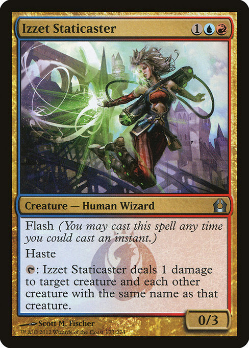 Izzet Staticaster [Return to Ravnica] | Galactic Gamez