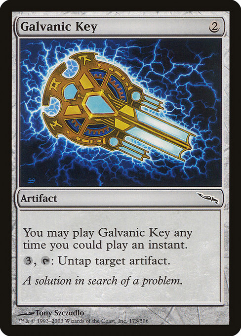 Galvanic Key [Mirrodin] | Galactic Gamez