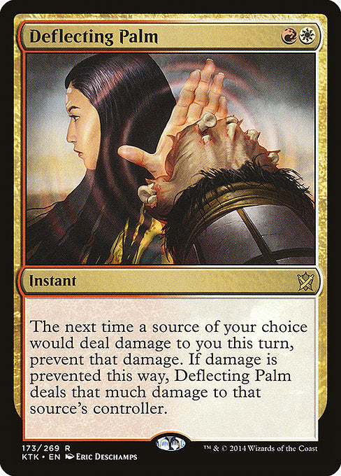 Deflecting Palm [Khans of Tarkir] | Galactic Gamez