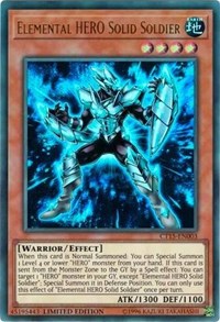 Elemental HERO Solid Soldier [CT15-EN003] Ultra Rare | Galactic Gamez