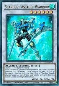 Stardust Assault Warrior [CT15-EN008] Ultra Rare | Galactic Gamez