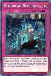 Vendread Reorigin [MP18-EN090] Secret Rare | Galactic Gamez