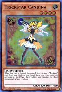 Trickstar Candina [MP18-EN037] Ultra Rare | Galactic Gamez