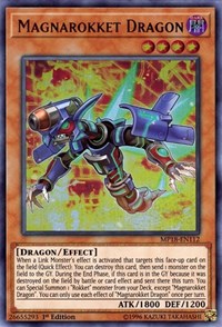 Magnarokket Dragon [MP18-EN112] Ultra Rare | Galactic Gamez