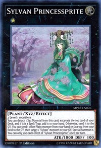 Sylvan Princessprite [MP18-EN026] Super Rare | Galactic Gamez