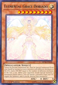 Elemental Grace Doriado [MP18-EN128] Rare | Galactic Gamez