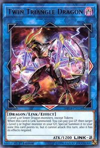 Twin Triangle Dragon [MP18-EN134] Rare | Galactic Gamez