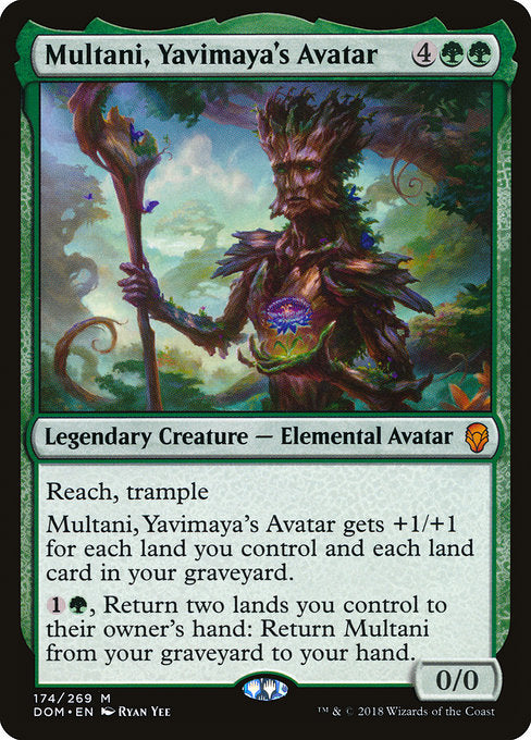 Multani, Yavimaya's Avatar [Dominaria] | Galactic Gamez