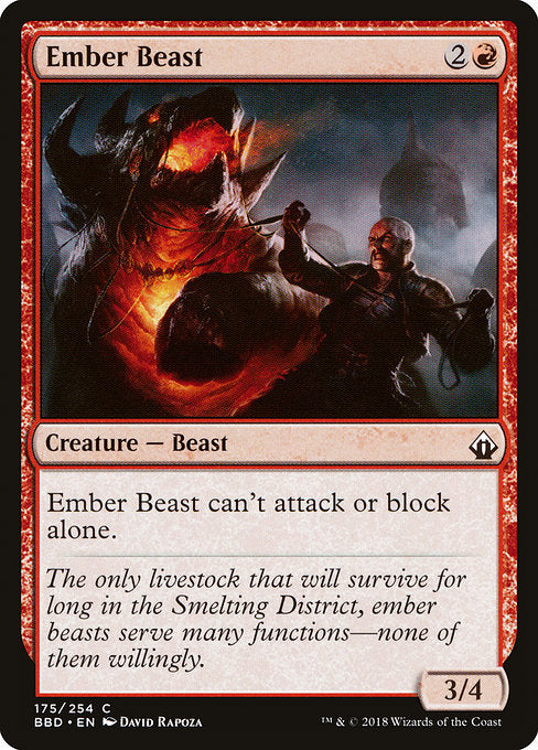 Ember Beast [Battlebond] | Galactic Gamez