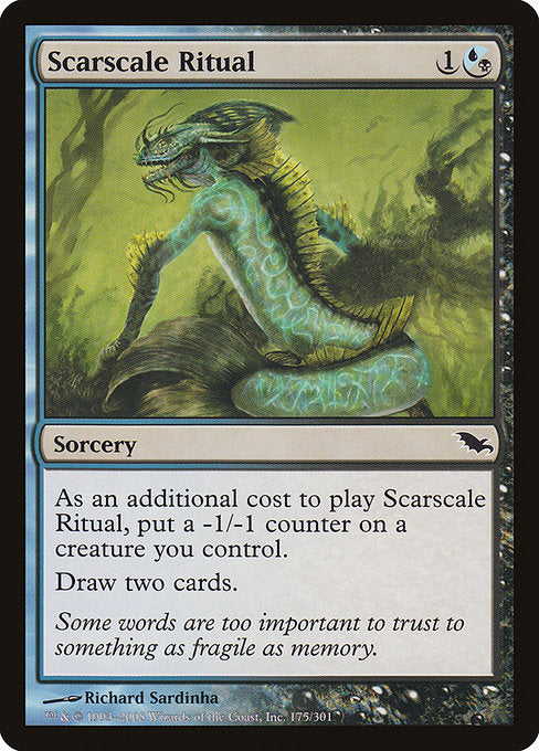 Scarscale Ritual [Shadowmoor] | Galactic Gamez