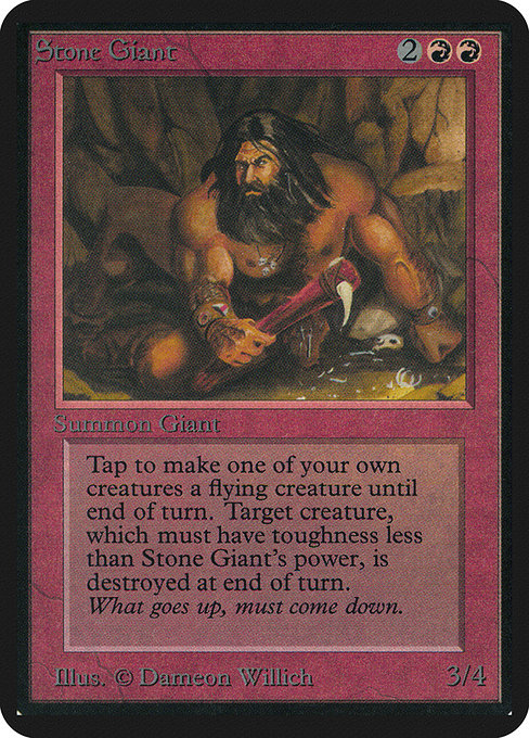 Stone Giant [Limited Edition Alpha] | Galactic Gamez