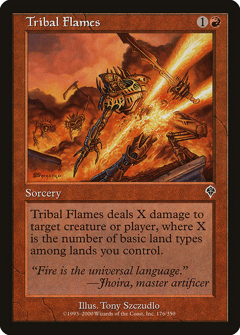 Tribal Flames [Invasion] | Galactic Gamez