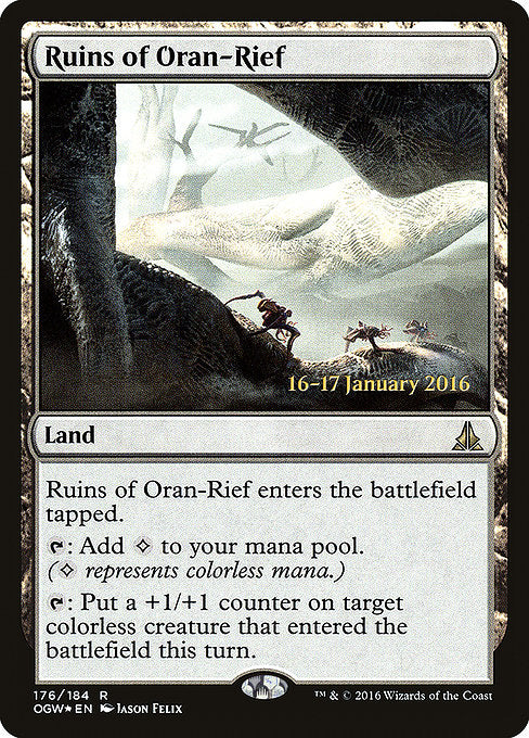 Ruins of Oran-Rief [Oath of the Gatewatch Promos] | Galactic Gamez