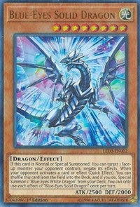 Blue-Eyes Solid Dragon [LED3-EN002] Ultra Rare | Galactic Gamez