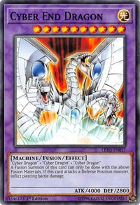 Cyber End Dragon [LED3-EN017] Common | Galactic Gamez