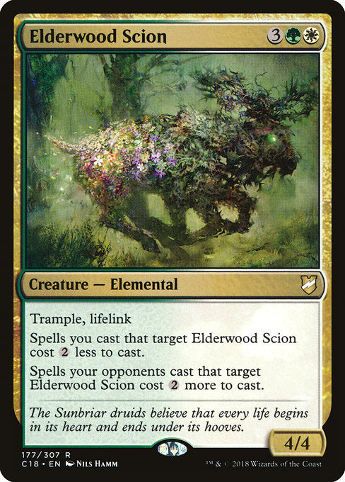 Elderwood Scion [Commander 2018] | Galactic Gamez