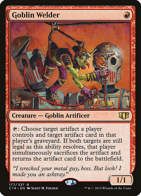 Goblin Welder [Commander 2014] | Galactic Gamez