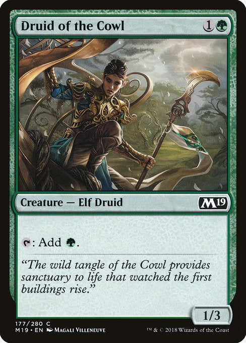Druid of the Cowl [Core Set 2019] | Galactic Gamez