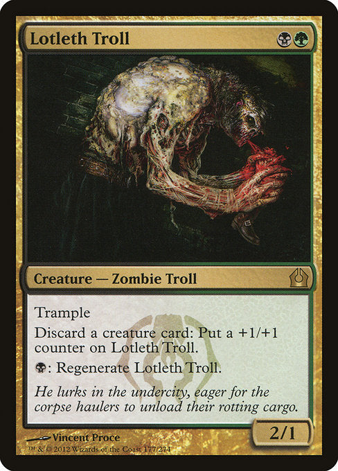 Lotleth Troll [Return to Ravnica] | Galactic Gamez