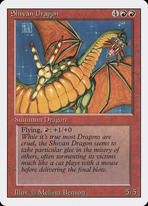 Shivan Dragon [Revised Edition] | Galactic Gamez