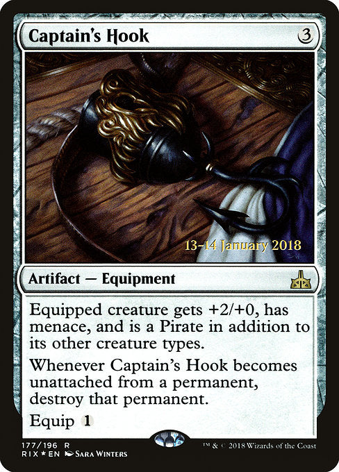 Captain's Hook [Rivals of Ixalan Promos] | Galactic Gamez