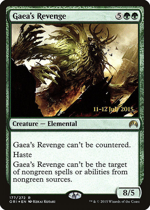 Gaea's Revenge [Magic Origins Promos] | Galactic Gamez