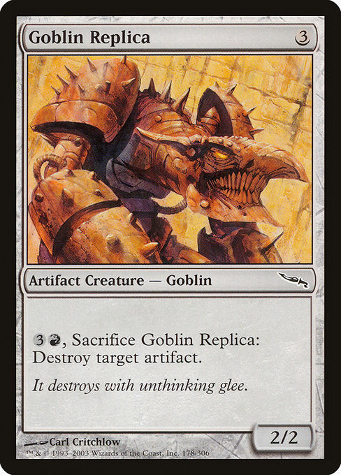 Goblin Replica [Mirrodin] | Galactic Gamez