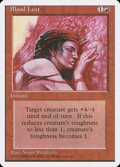 Blood Lust [Fourth Edition] | Galactic Gamez