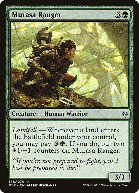 Murasa Ranger [Battle for Zendikar] | Galactic Gamez
