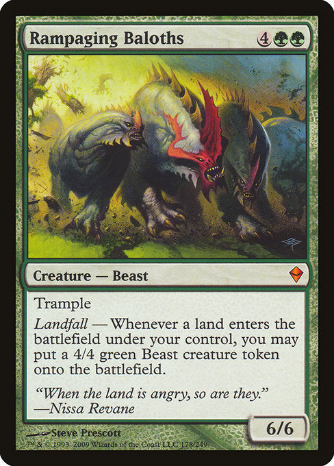 Rampaging Baloths [Zendikar] | Galactic Gamez