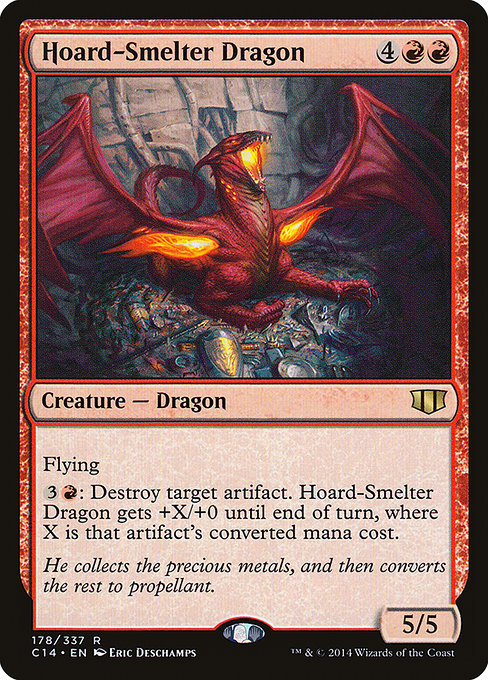 Hoard-Smelter Dragon [Commander 2014] | Galactic Gamez
