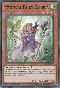 Mystical Fairy Elfuria [AC18-EN010] Super Rare | Galactic Gamez