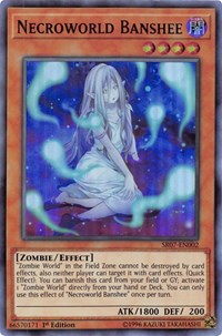 Necroworld Banshee [SR07-EN002] Super Rare | Galactic Gamez