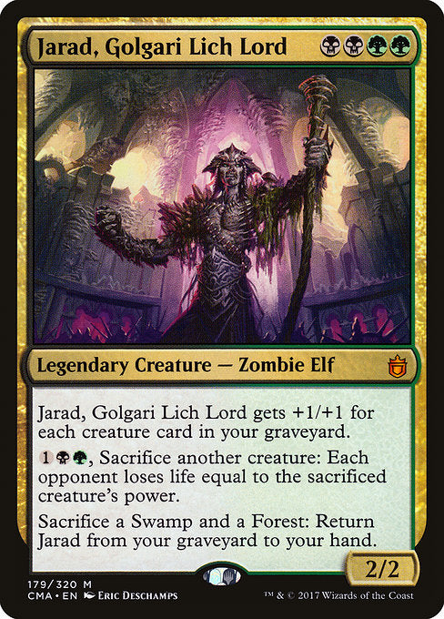 Jarad, Golgari Lich Lord [Commander Anthology] | Galactic Gamez