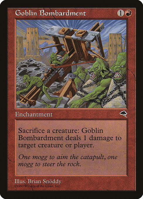 Goblin Bombardment [Tempest] | Galactic Gamez
