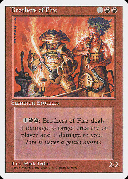 Brothers of Fire [Fourth Edition] | Galactic Gamez