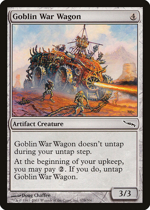 Goblin War Wagon [Mirrodin] | Galactic Gamez