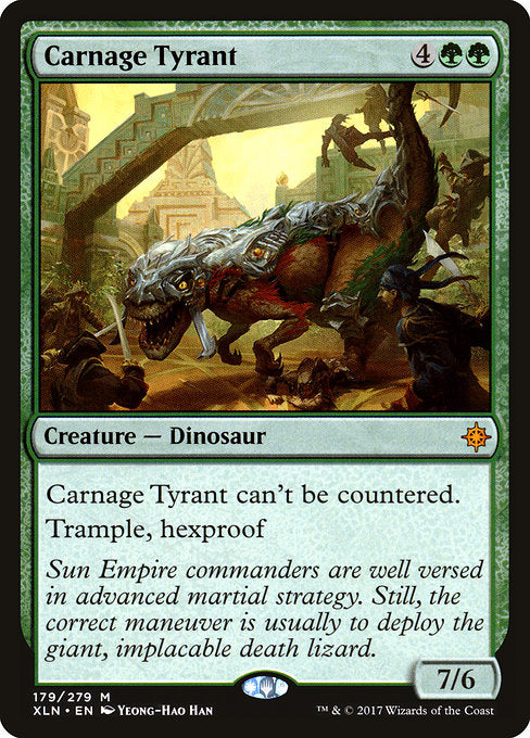 Carnage Tyrant [Ixalan] | Galactic Gamez