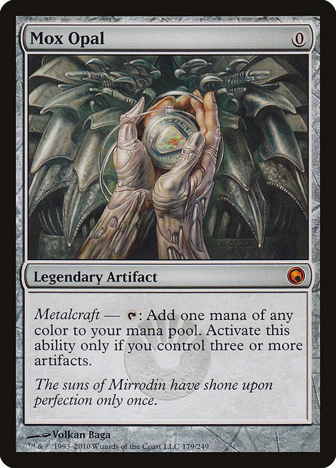 Mox Opal [Scars of Mirrodin] | Galactic Gamez