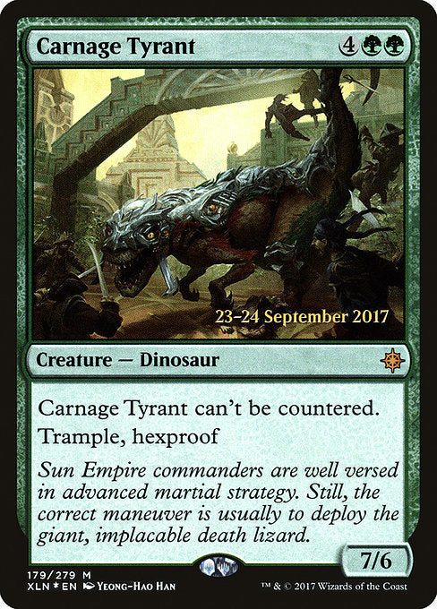 Carnage Tyrant [Ixalan Promos] | Galactic Gamez