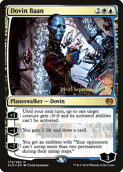 Dovin Baan [Kaladesh Promos] | Galactic Gamez