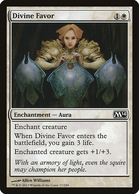 Divine Favor [Magic 2014] | Galactic Gamez