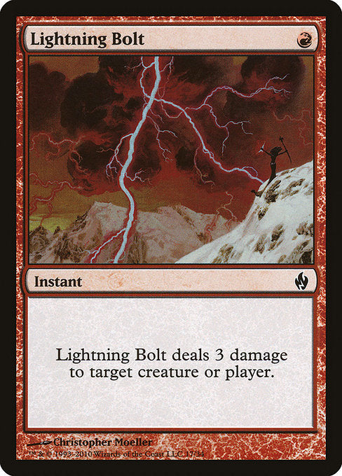 Lightning Bolt [Premium Deck Series: Fire and Lightning] | Galactic Gamez